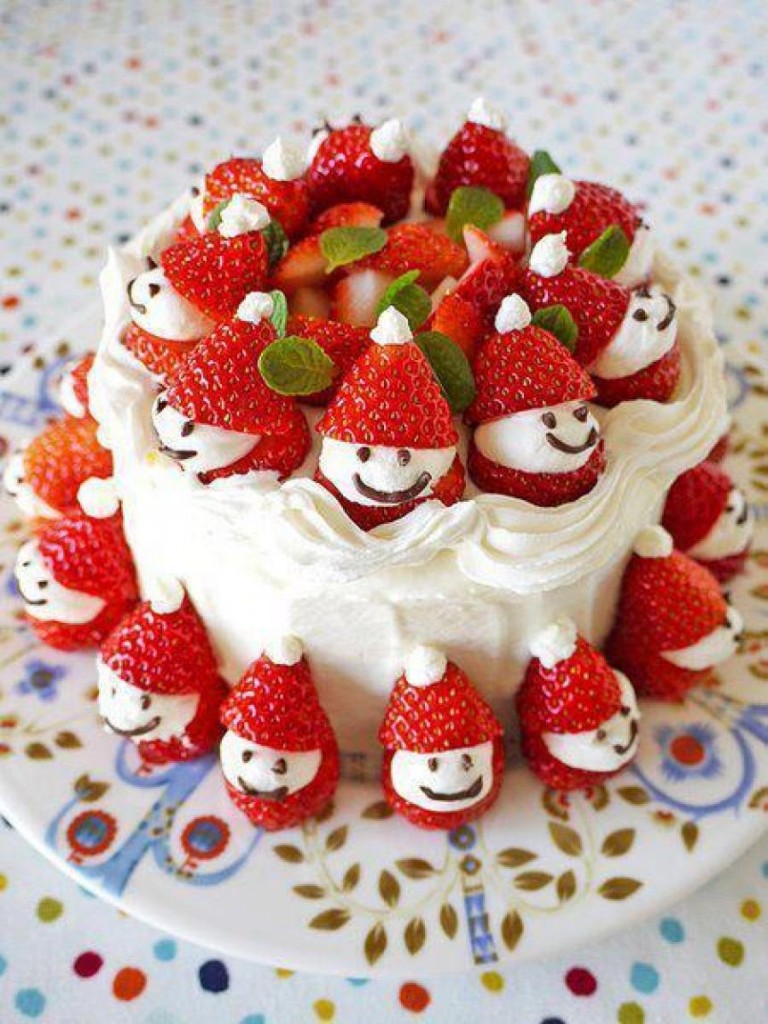 Cute and Delicious Japanese Christmas Cakes | PuniPuniJapan