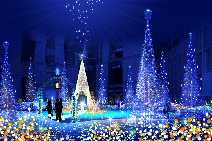 beautiful christmas lights in japan punipunijapan beautiful christmas lights in japan punipunijapan