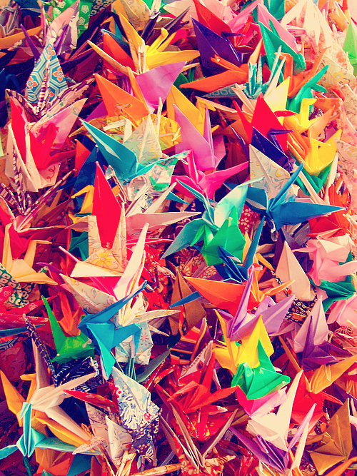 paper cranes