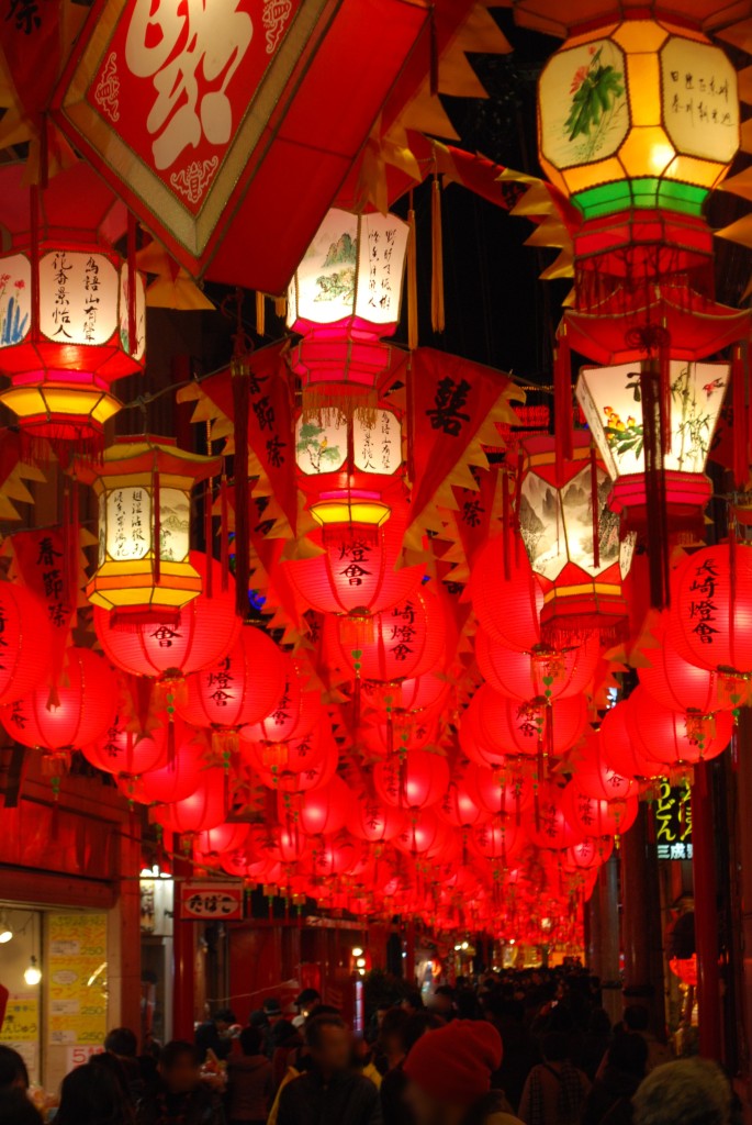 Nagasaki_lantern_Festival,Nagasaki-city,Japan