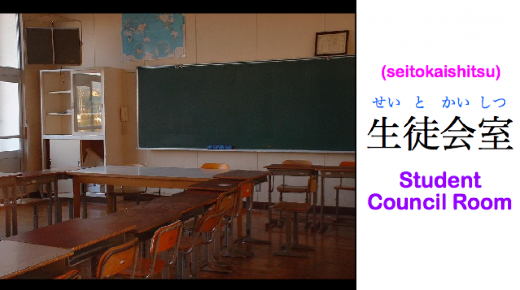 Japanese Vocabulary School Rooms in Japanese Review Notes