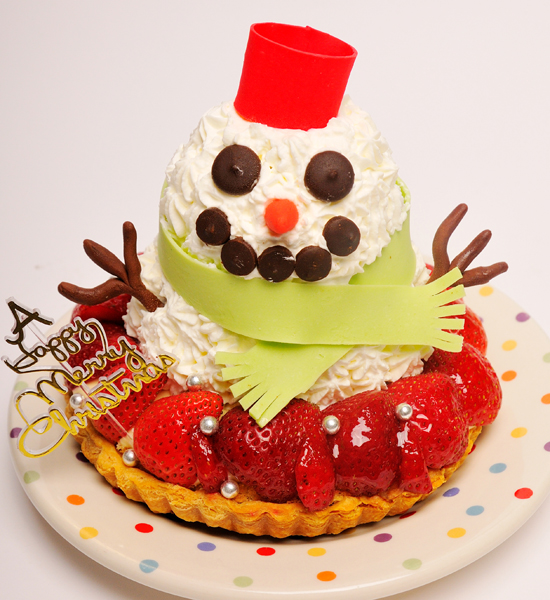 snowman cake