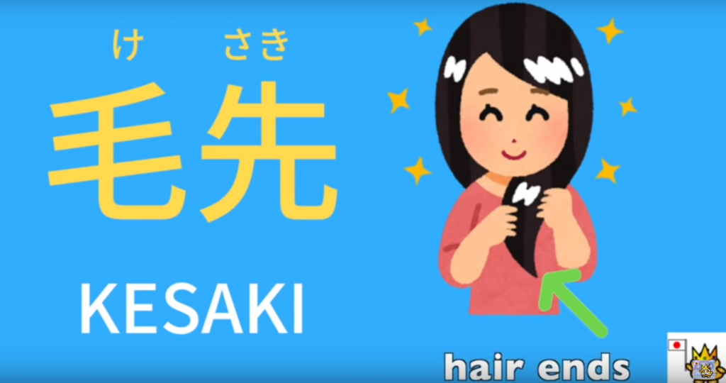 Japanese Vocabulary Body Parts 体